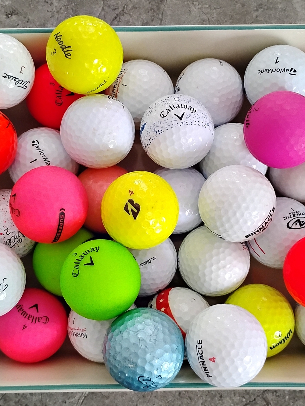 Assorted Golf Balls - 40 - Free Shipping